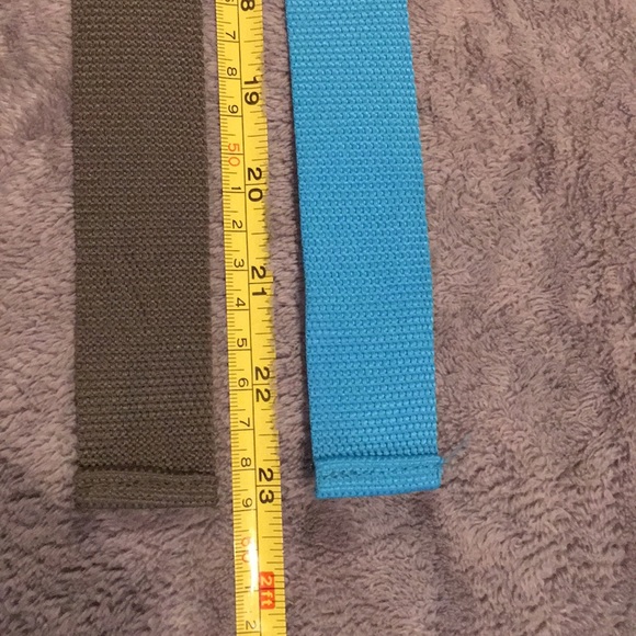 X2-Toddler Boys Belts (Olive & Turquoise) - Picture 4 of 4
